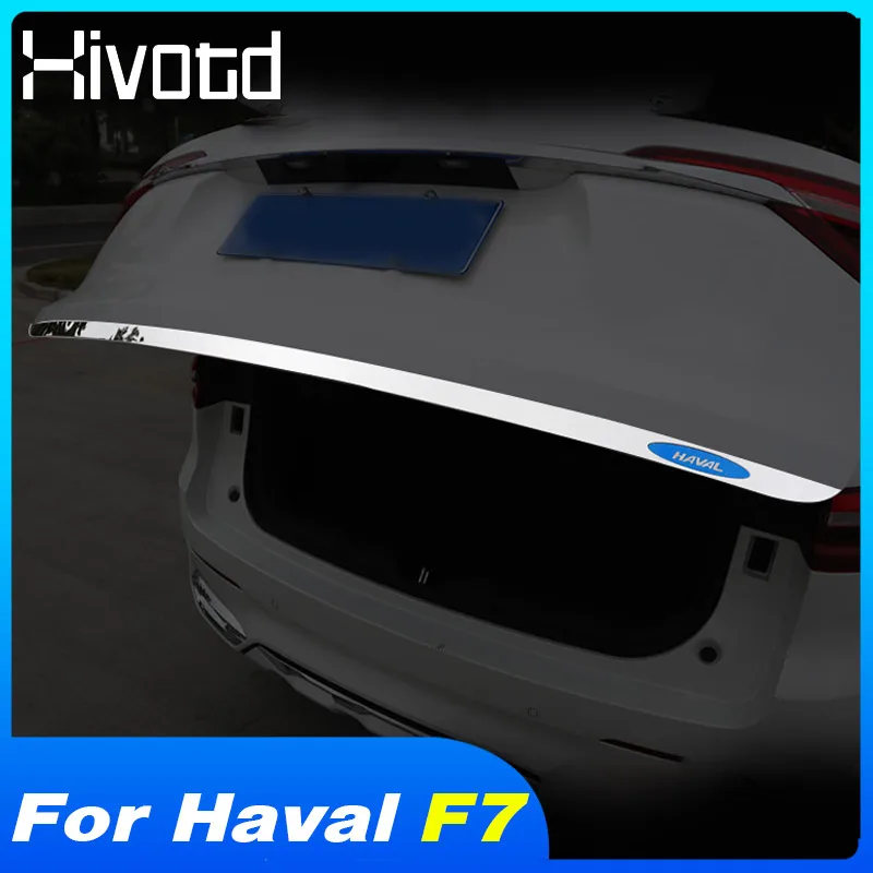 Hivotd для хавал ф7 ф7х maval F7 тюнинг 2019 2020 аксессуары задней двери Накладка крышки