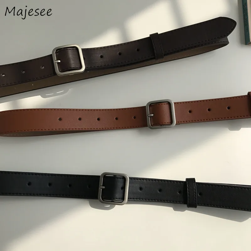 Женские ремни одноцветное на бретелях элегантные женские простые универсальные
