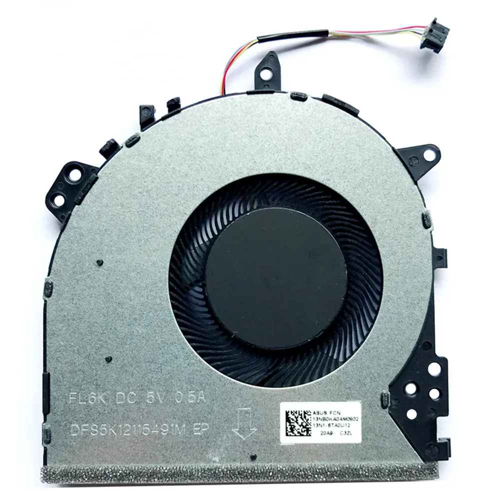 New laptop CPU cooling fan Cooler Notebook PC for ASUS VivoBook 15 Y5100U X512U A512U F512U F512D X512F V5000F R564D Series | Компьютеры и