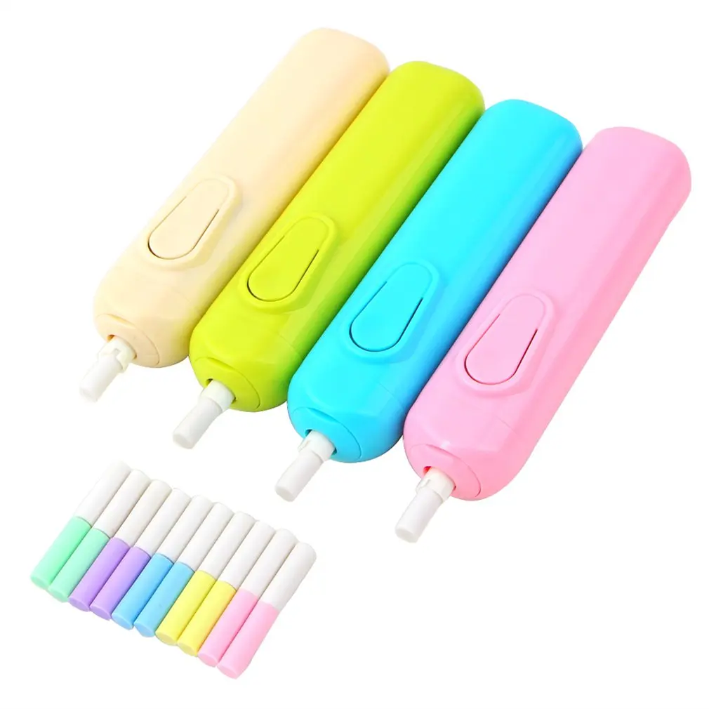 

Battery Operated Eraser Electric Automatic School Supplies Leather Stationery Child Day Gift Material Escolar