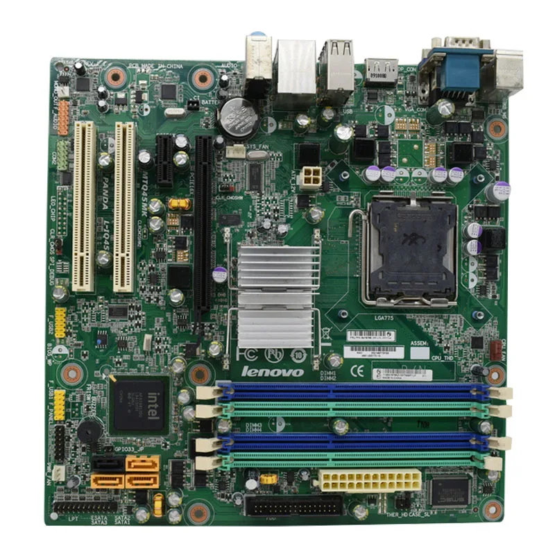 Для Lenovo M9600 M8000T M8200 L IQ45 MTQ45MK LGA775 DDR3 Q45 Встроенная Материнская плата X4500|Материнские