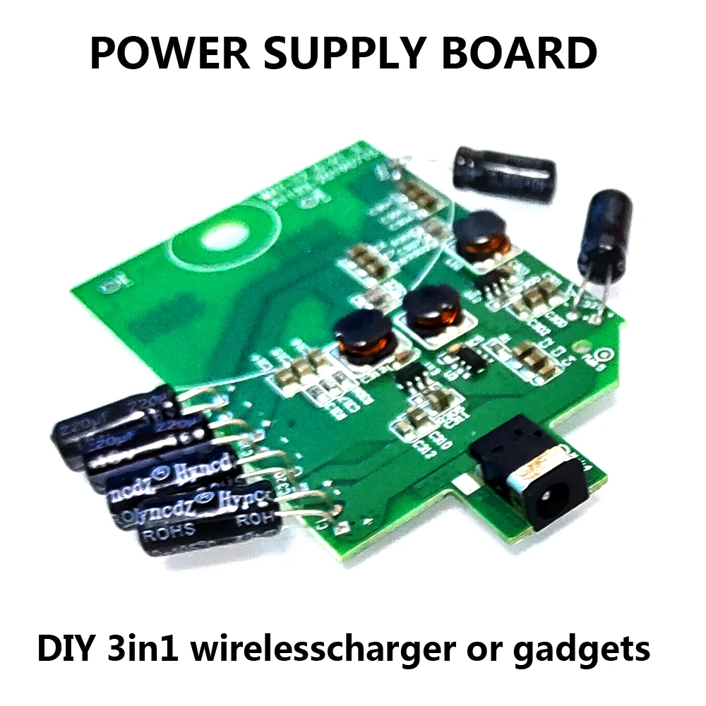 VEEAII Беспроводная зарядка 5 Вт PCBA DIY power bank для iphone 8 plus 7Qi Беспроводное зарядное