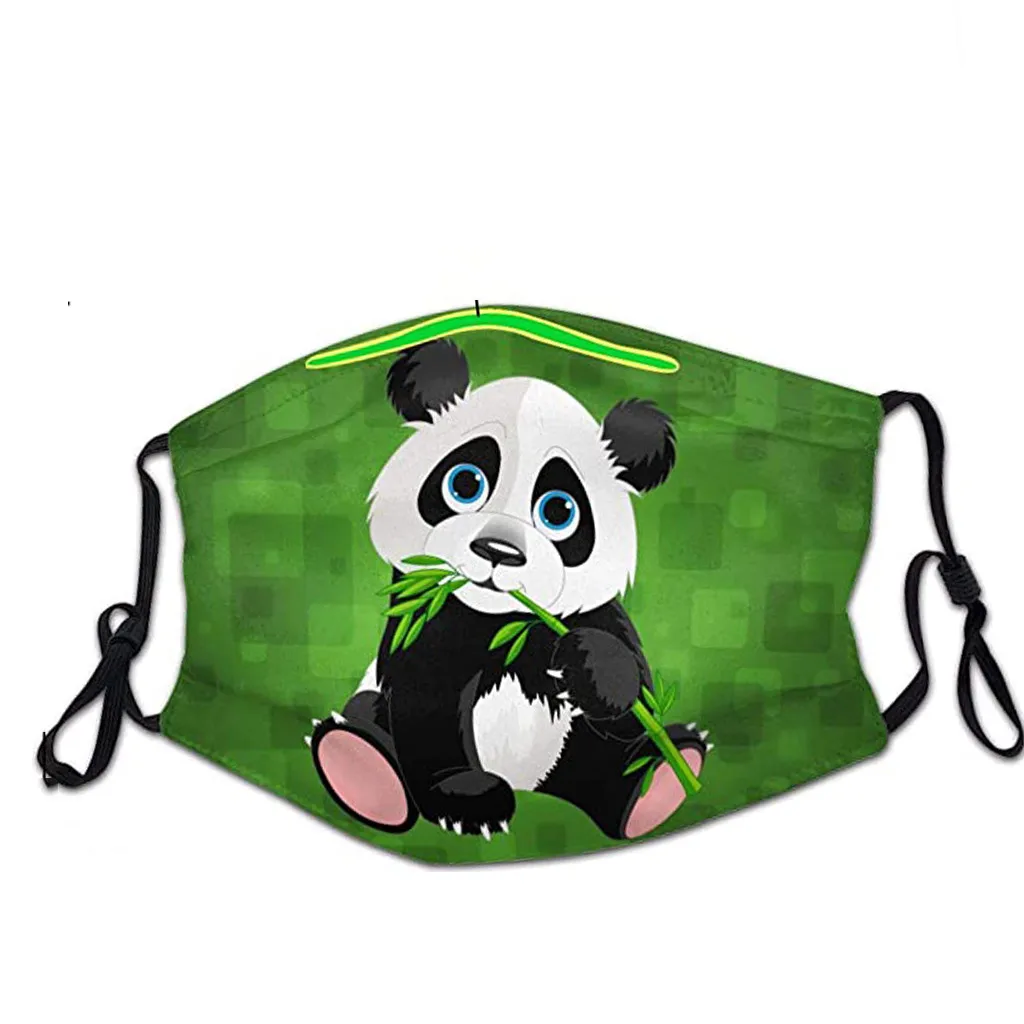 Маска для лица моющаяся защита улицы Youre Too Close Panda pattern защитная маска Mascarilla летняя