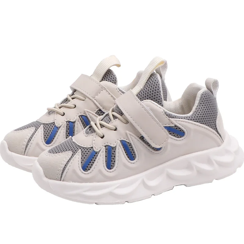 Кроссовки Детские на шнуровке дышащие сетчатые для детей обувь
