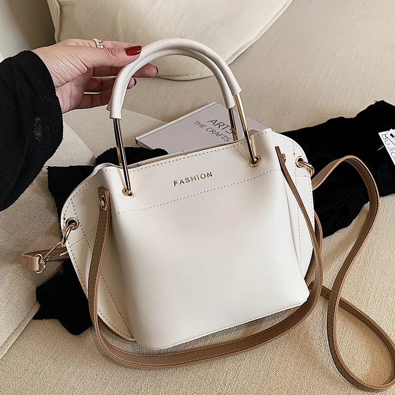 

Женская сумка-тоут из искусственной кожи, с контрастным цветом