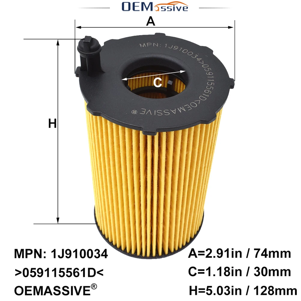 5 шт. масляный фильтр для Audi A6 4G2 4GC 4GH 4GJ 4G5 4GD C7 2010 2011 2012 2013 2014 2015 2016 2017 2018 2019 3 0