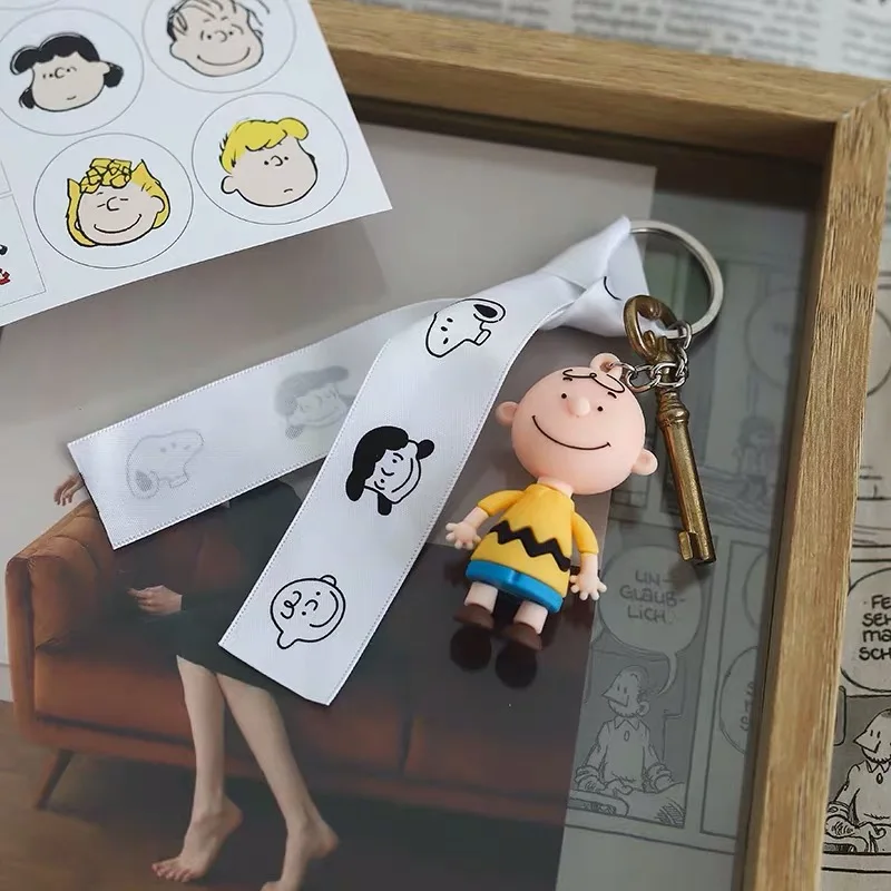 Peanuts Rogue Dog Kawaii мультфильм брелок Аниме женская сумка для автомобиля ремень с