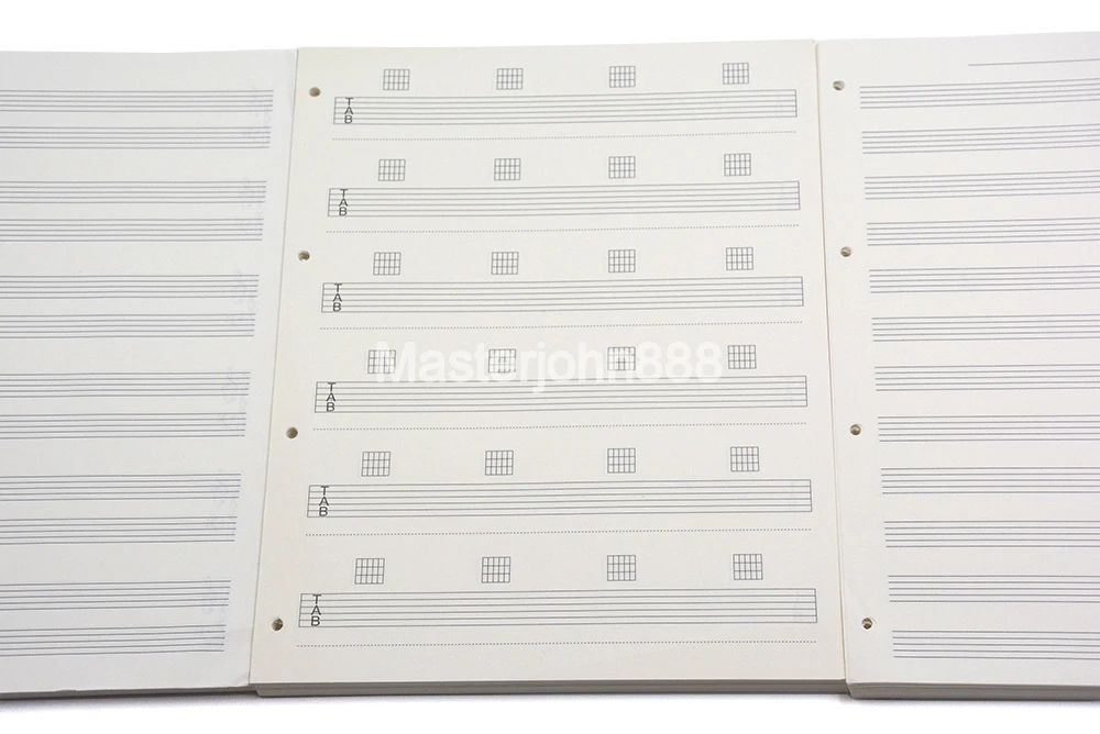 Музыкальный фортепианный коллекционный лист для нот гитары/бас/Укулеле Chord B5