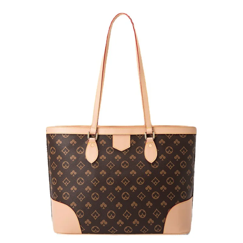 

Luxury new printing color matching handbags handbags fashion tote handbags large capacity single shoulder handbags