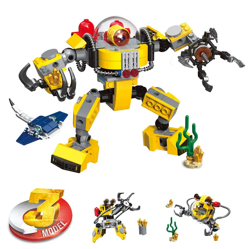 

Конструктор робот-кран, 3 в 1, для детей