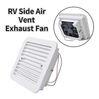 12v exhaust ventilation fan side air vent caravan motorhome rv camper van white fan ventilation kitchen bathroom toilet