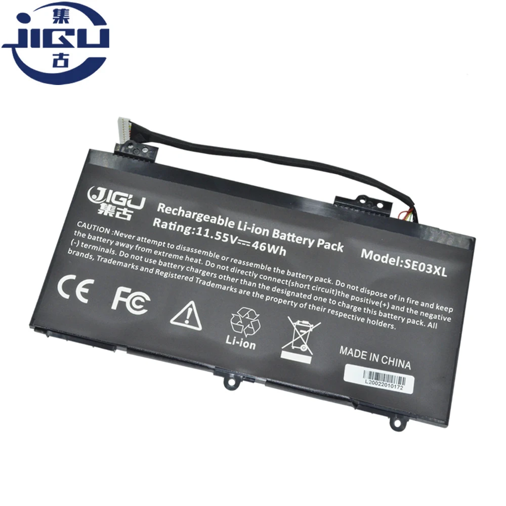 Батарея для ноутбука JIGU HSTNN-DB6B HSTNN-LB6B PL02029XL PL02XL TPN-C115 HP Pavilion 11 X360 Серии 11-n009tu |