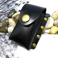 blongk car key case waist bag genuine leather hand made key belt pack men women mwd qcl