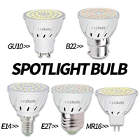 220v led bulb e27 lamp gu10 spot light e14 lampara led mr16 spotlight b22 corn lamp night light for home lighting 48 60 80leds