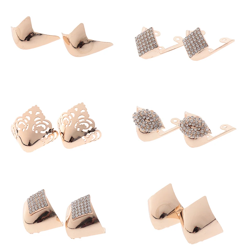 1 пара обувь на высоком каблуке металлический материал зажимы для обуви