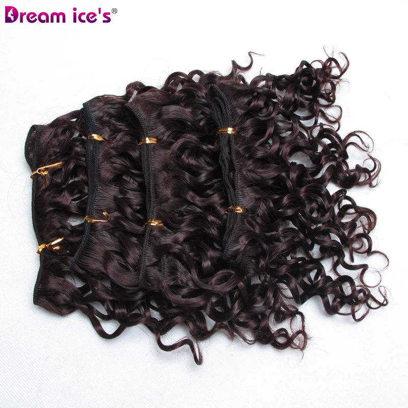 extensoes de cabelo sinteticas naturais para mulheres negras onda de agua encaracolada