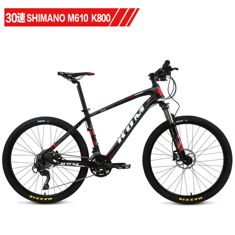 30 SHIMANO k800 Бренд горный велосипед карбоновая рама SHIMAN0 27/30 скорость 26 дюймов Гидравлический велосипед с дисковым тормозом открытый MTB Bicicleta - Цвет: 30 SHIMANO k800