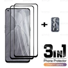 Защитное стекло 3 в 1 с черными краями для Oppo Realme Realmi GT Master Edition, Защитное стекло для Realme GT Master 6,43 дюйма, пленка для камеры