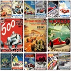 Винтажные металлические знаки Монако, жестяной знак, Ретро Декор для гаража, металлический налет, Ремонтный цех, Настенная декоративная железная пластина