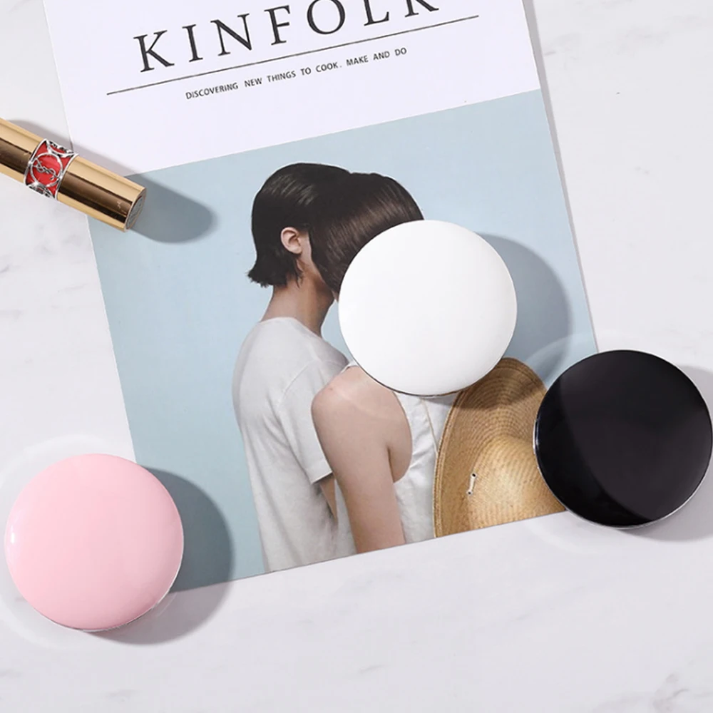 

5 Color 3/10X Magnifying Lighted Makeup Mirror Light Mini Round Portable LED Make Up Mirror Sensing USB Chargeable makeup mirror