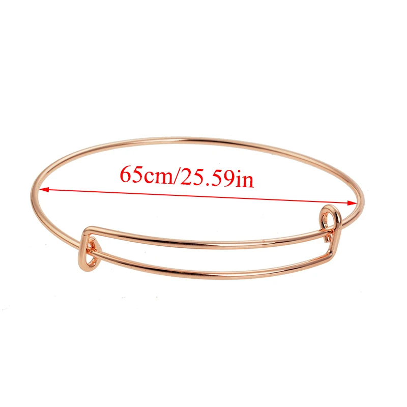 Женский Регулируемый браслет из стальной проволоки 1 шт. | Украшения и аксессуары