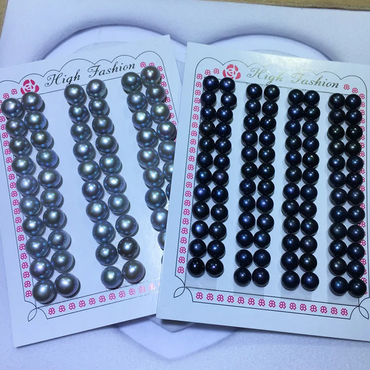 Pérolas de Água Excelente Qualidade Meio Furo Botão Forma Solta Pérolas 2mm-10mm Preço Barato Branco – Rosa Roxo Natural Doce 3a