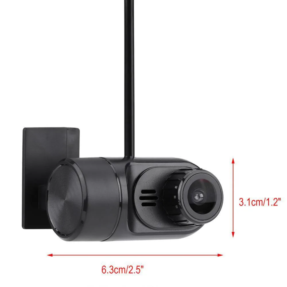 Новое поступление Автомобильный видеорегистратор HD1080P 140 градусов USB камера G
