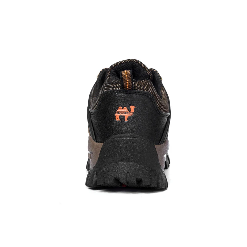 Зимняя повседневная обувь мужская кожаная удобная прогулочная ботильоны походы