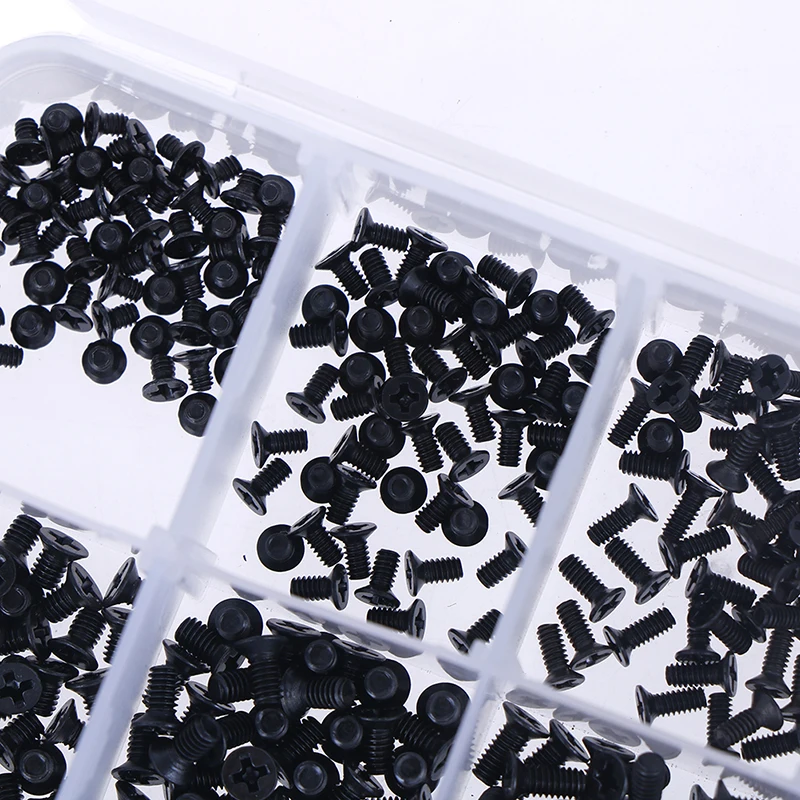 500Pcs M2.3 M3 Micro Laptop Screwdriver Set Computer Case Assemble Repair Electronic Digital Mechanical Screw Kit | Обустройство дома
