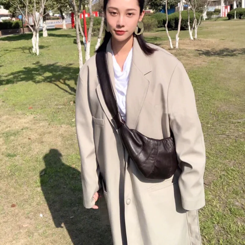 

Hiboom New 2020 Fashion Women With The Same Crossbody Dumplings Show Style Shaped Small Women Handbags