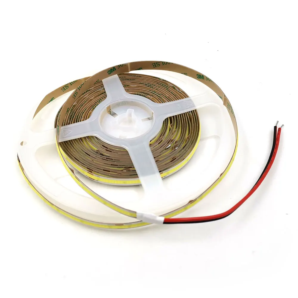 Светодиодная лента 384 СВЕТОДИОДА/м 5 м 1 0 гибкая светодиодная Cob водонепроницаемый