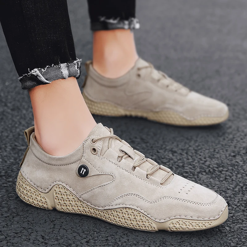 

Casual Shoes Men lace-up Shoes male Shoes Classic Skateboarding Casual Soft Sneakers fashion Zapatos de hombre Men driving shoes