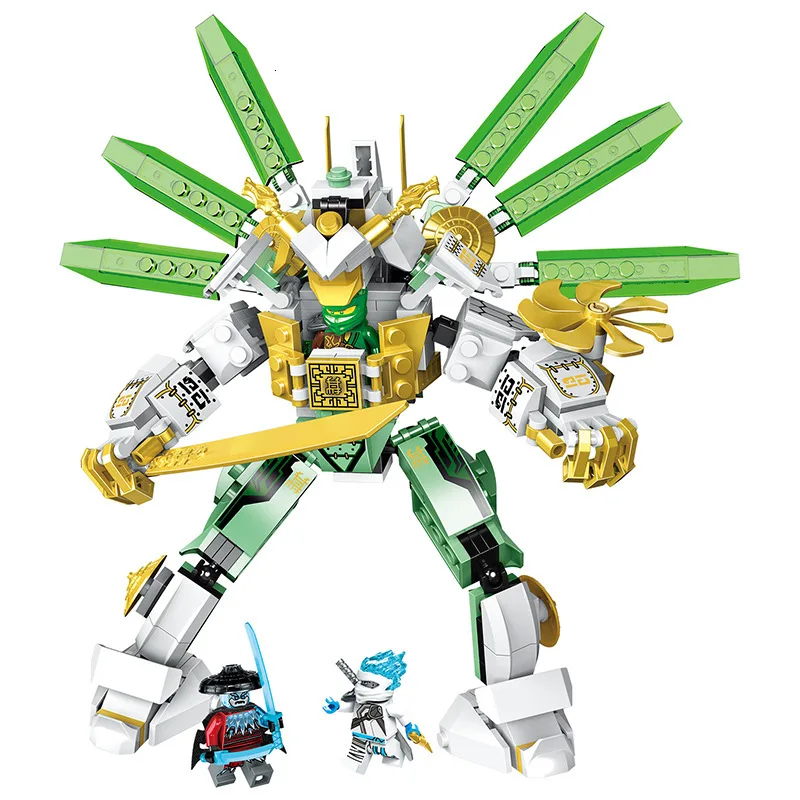 Строительные блоки Lloyd's Titan Mech 929 шт. совместимые Lepining ninjagoo 70676 детские игрушки