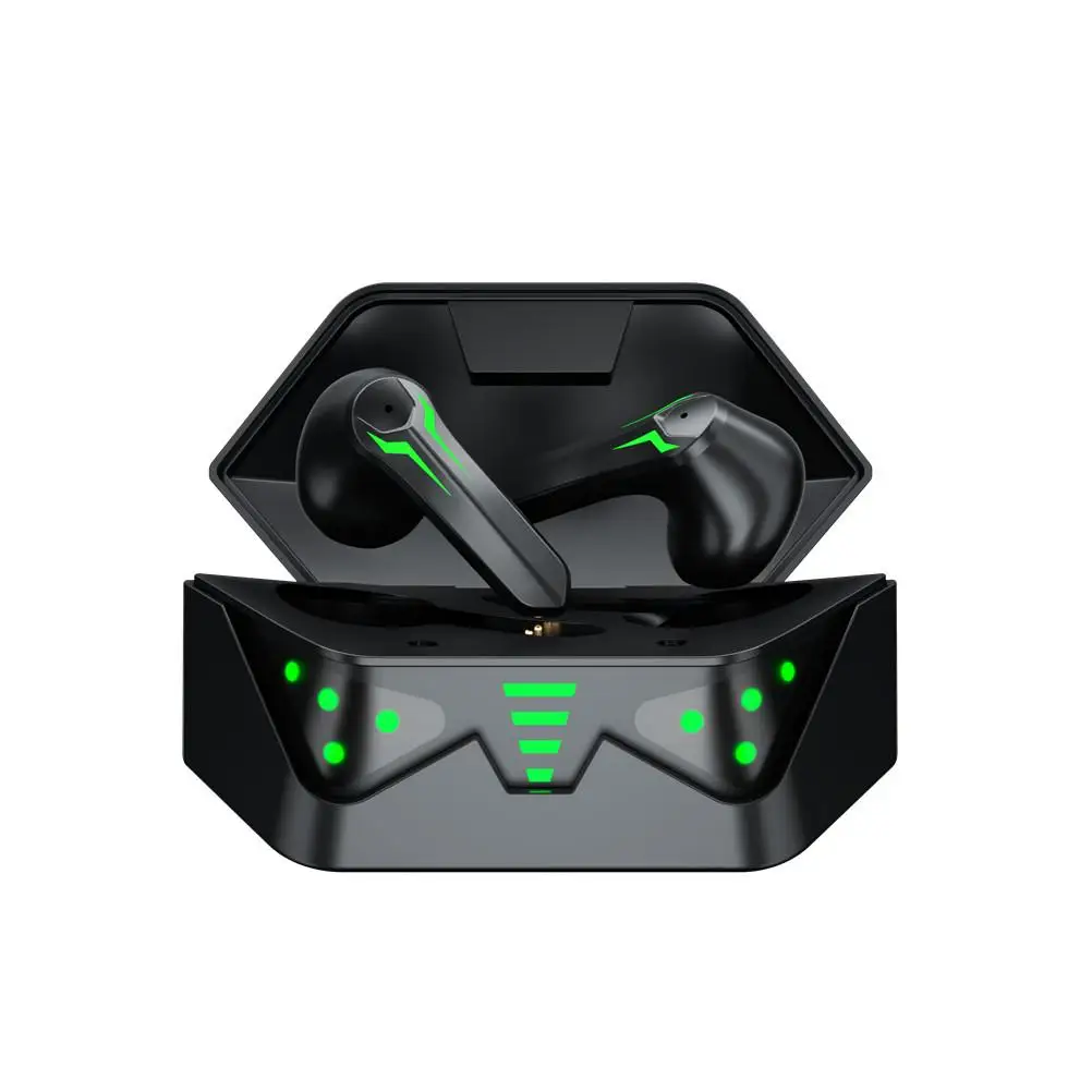 

Игровые наушники с немедленной задержкой, беспроводные наушники Bluetooth 5,1, быстрая зарядка, наушники с холодсветильник том