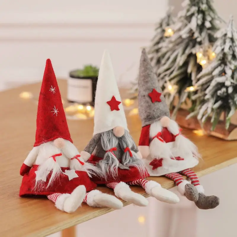 Merry Christmas Шведский Санта гном плюшевая кукла украшение для девочки игрушечные