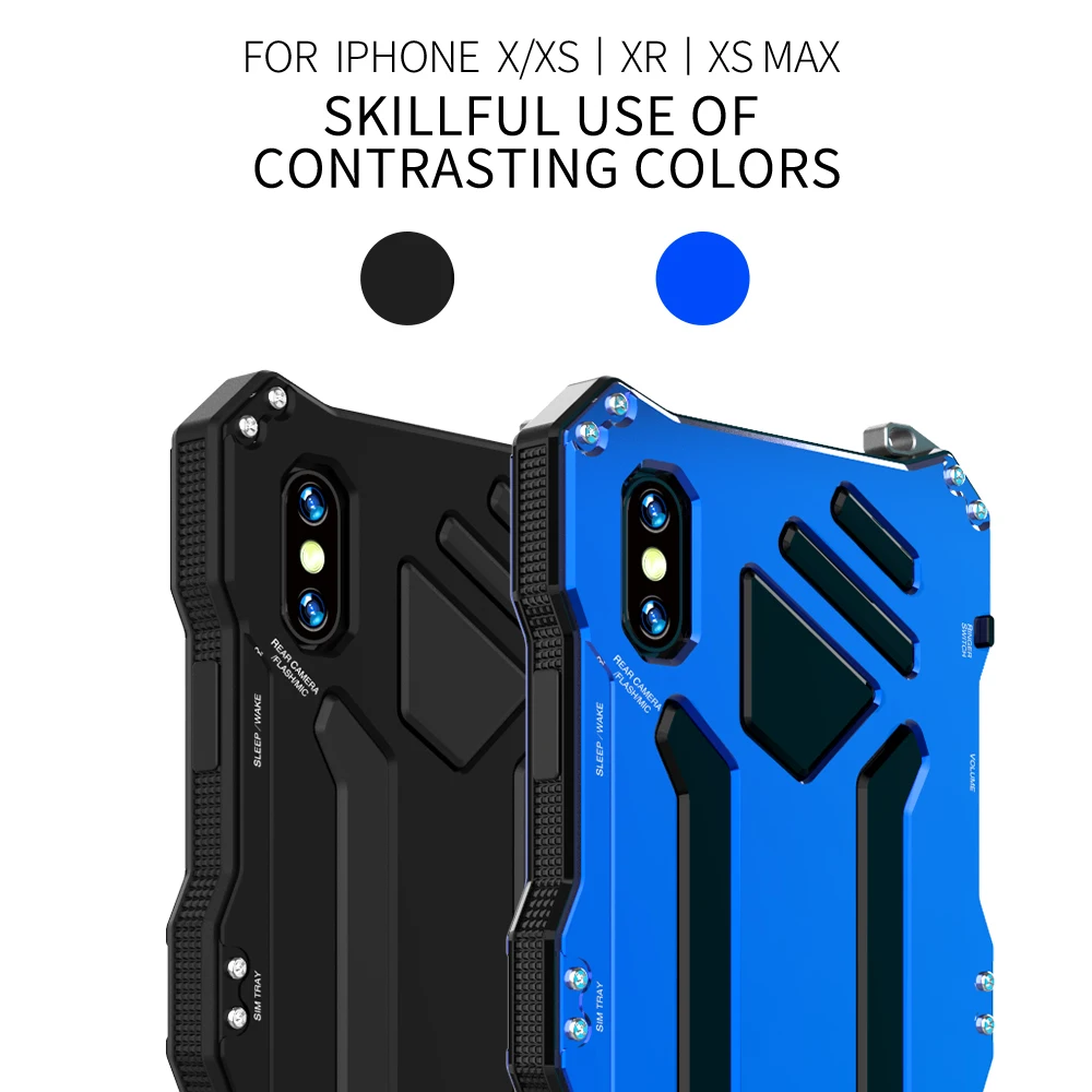 Водонепроницаемый ударопрочный грязеотталкивающий чехол для iPhone 11 Pro Max XS XR X 8 7 6 6S