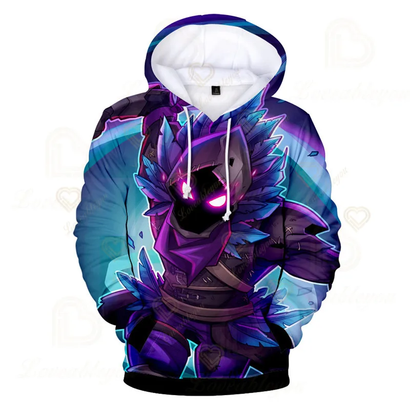 

Kids 4T - 14T Cosplay Hoodies Cotton Men Sweatshirts DJ Candy 3D Digital Printing Hoodies Men Kids Streetwear Full Color Hoodies