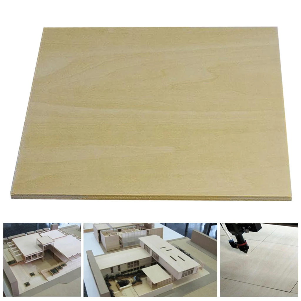 

10Pieces Square MDF Unfinished Wood Pieces Blank Plaque Scrapbooking DIY Pyrography Craft Projects 200x200mm