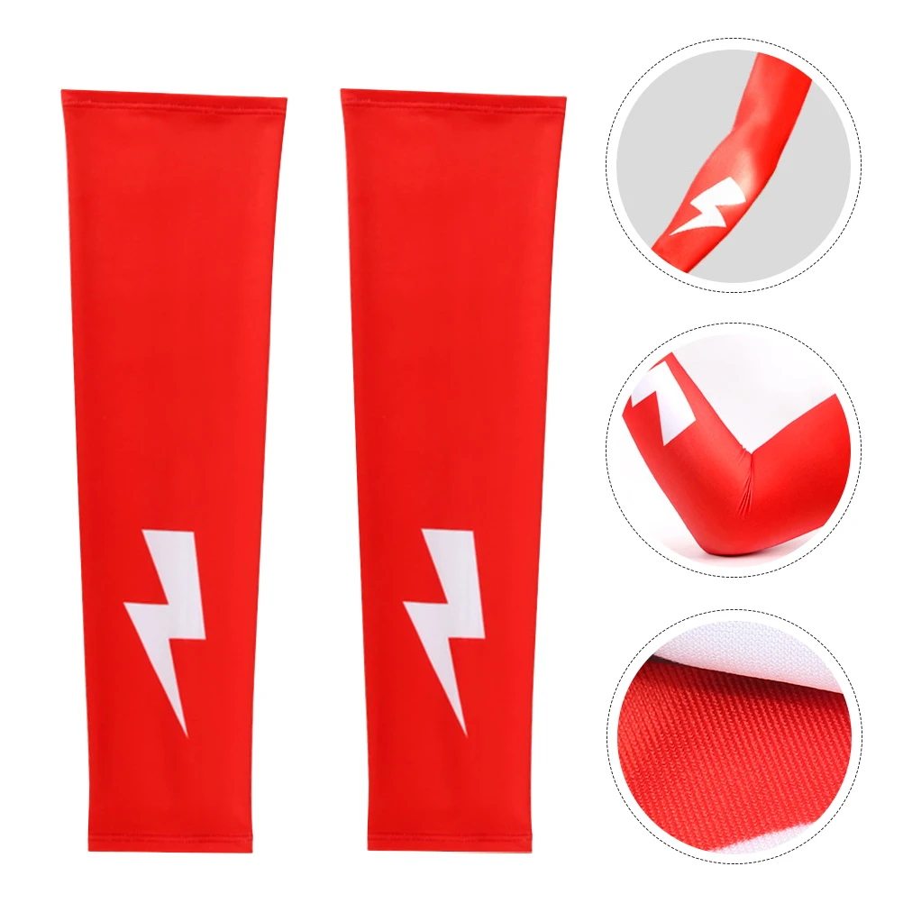 

1 Pair Sunscreen Sleeves Sunscreen Lighting Pattern Sun Block Outdoor Arm Guard