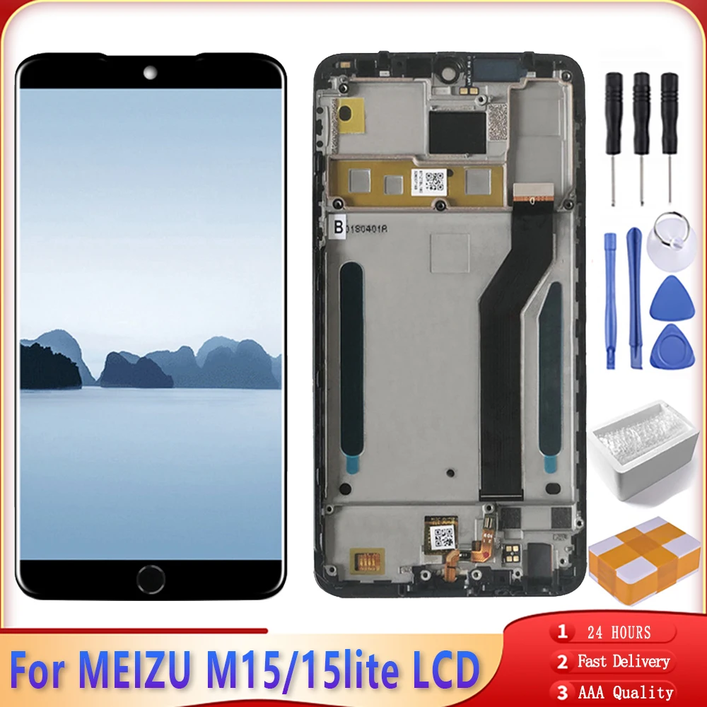 Оригинальный ЖК дисплей 5 46 дюйма для MEIZU M15 экран 15 Lite сменный сенсорный с