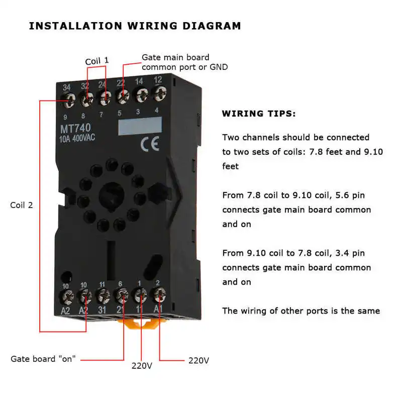 Мультиметр зонд PD232 220 В двухканальный Индуктивный датчик обнаружения петли