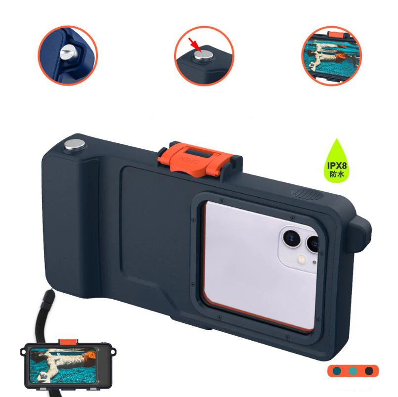 

Waterproof Phone Case For Apple Iphone 11 12 Pro Max 7 8 Plus Xs Max Xr Mini Swimming Underwater Photographed Protective Cover