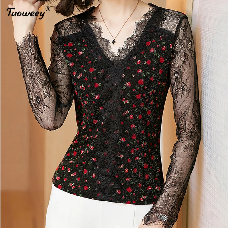 

Summer Ladies Female Women short Sleeve Fashion Floral Print hollow out tshirt Loose Buttons Tops Tee Casual Blusas Pullover
