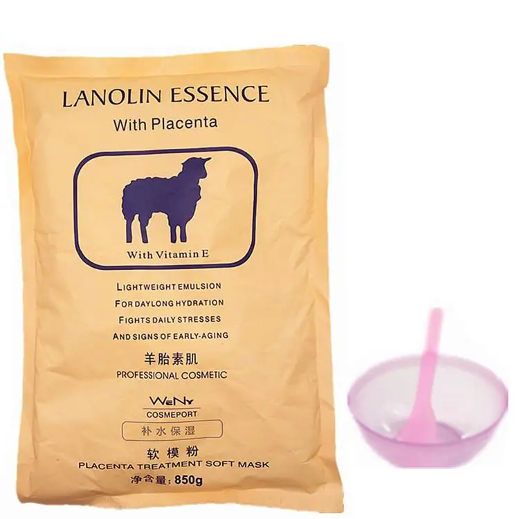 850 “овечка” плаценты антивозрастной глиняная маска пудра для лица мягкая