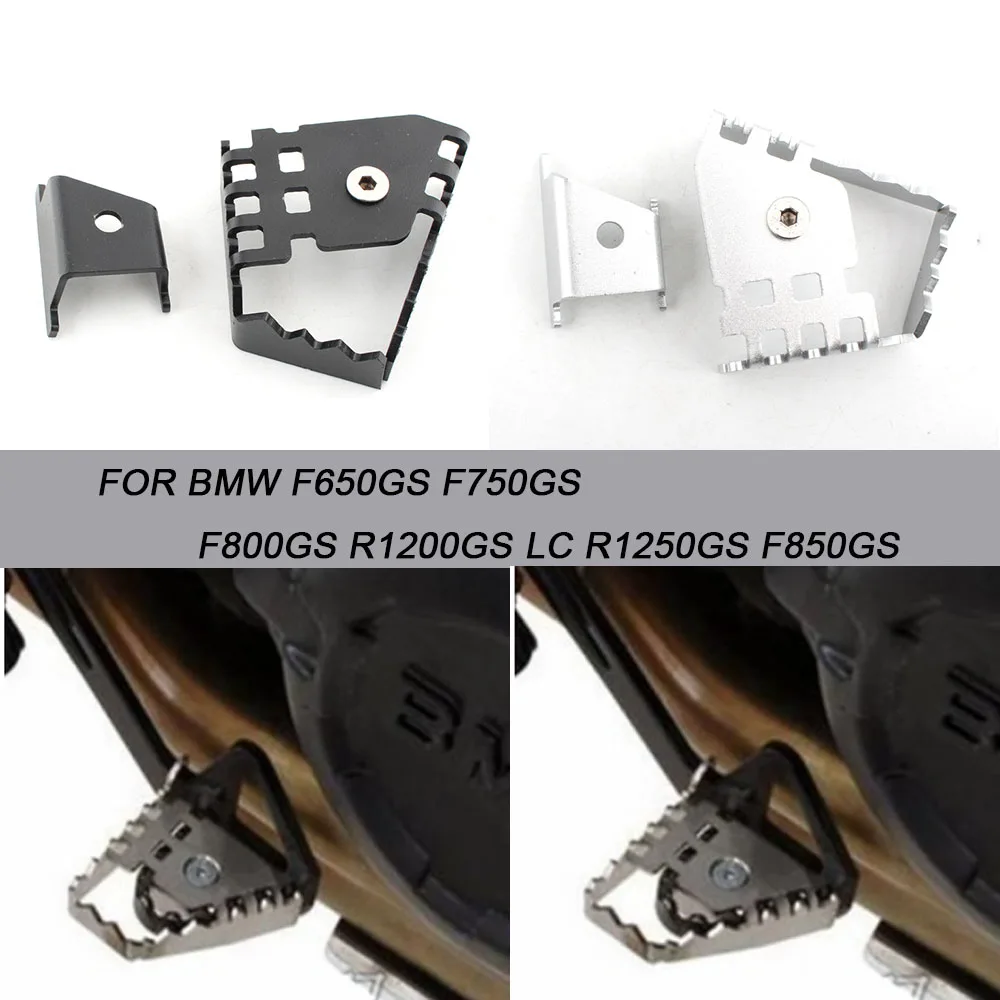 

For BMW F650GS F750GS F800GS R1200GS LC R1250GS F850GS foot Brake Lever Pedal Enlarge Extension Rear Brake Peg Pad Extender