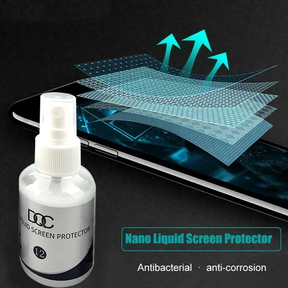 Универсальная защитная пленка для экрана Nano Liquid устойчивая к царапинам