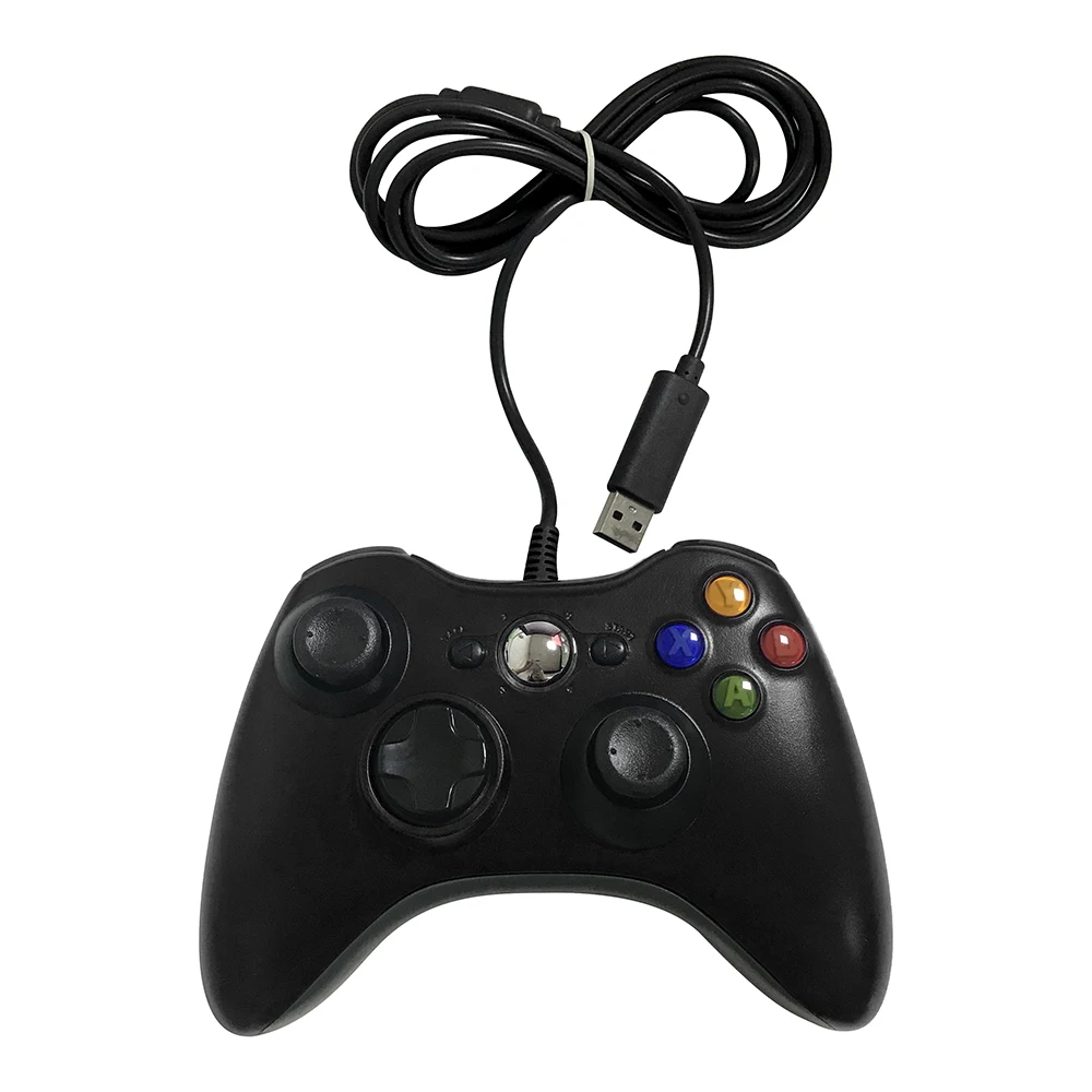 Геймпад для Xbox 360 проводной контроллер джойстик официальных ПК Microsoft Windows XP 7 8 10 5