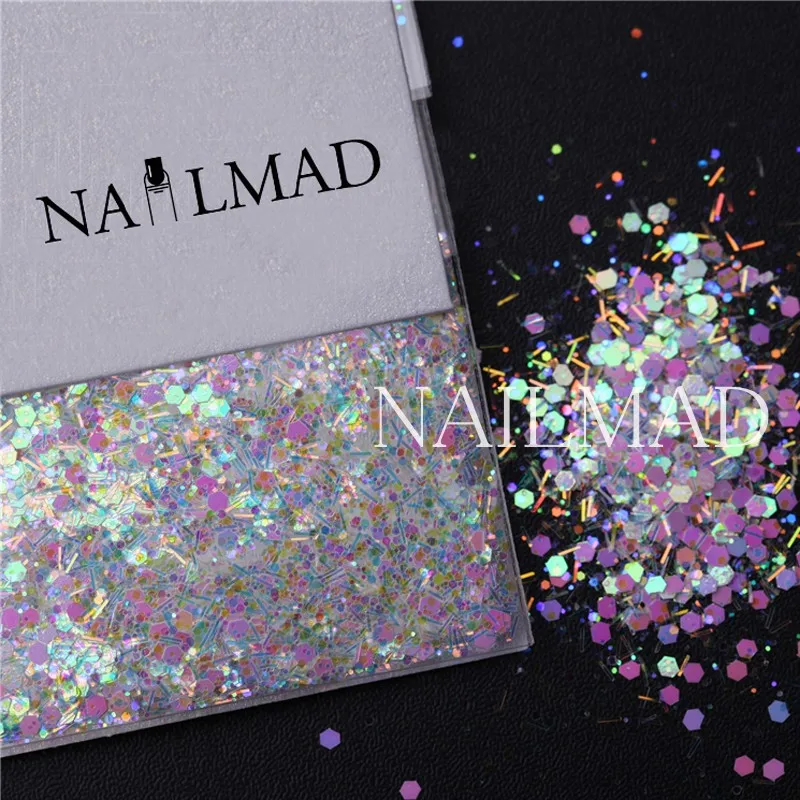 3 мл/коробка блестки для ногтей|nail glitter|hexagon glitterglitter mix |