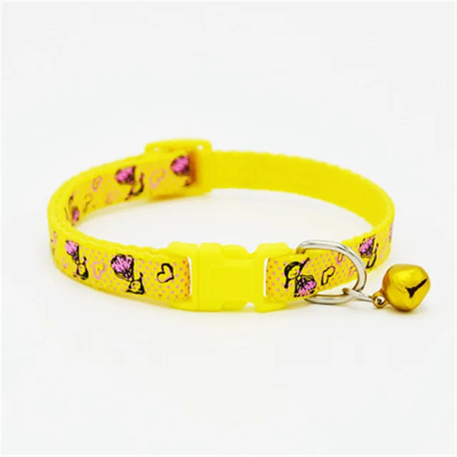 2 шт. ошейник для питомцев щенка с рисунком маленькой девочки котенком