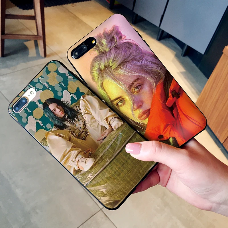 Горячая Billie Eilish singer для samsung A3 A4 A5 A6 M40 A10 A20 A30 A40 A50 A60 A70 A7 8 9 6Plus чехол